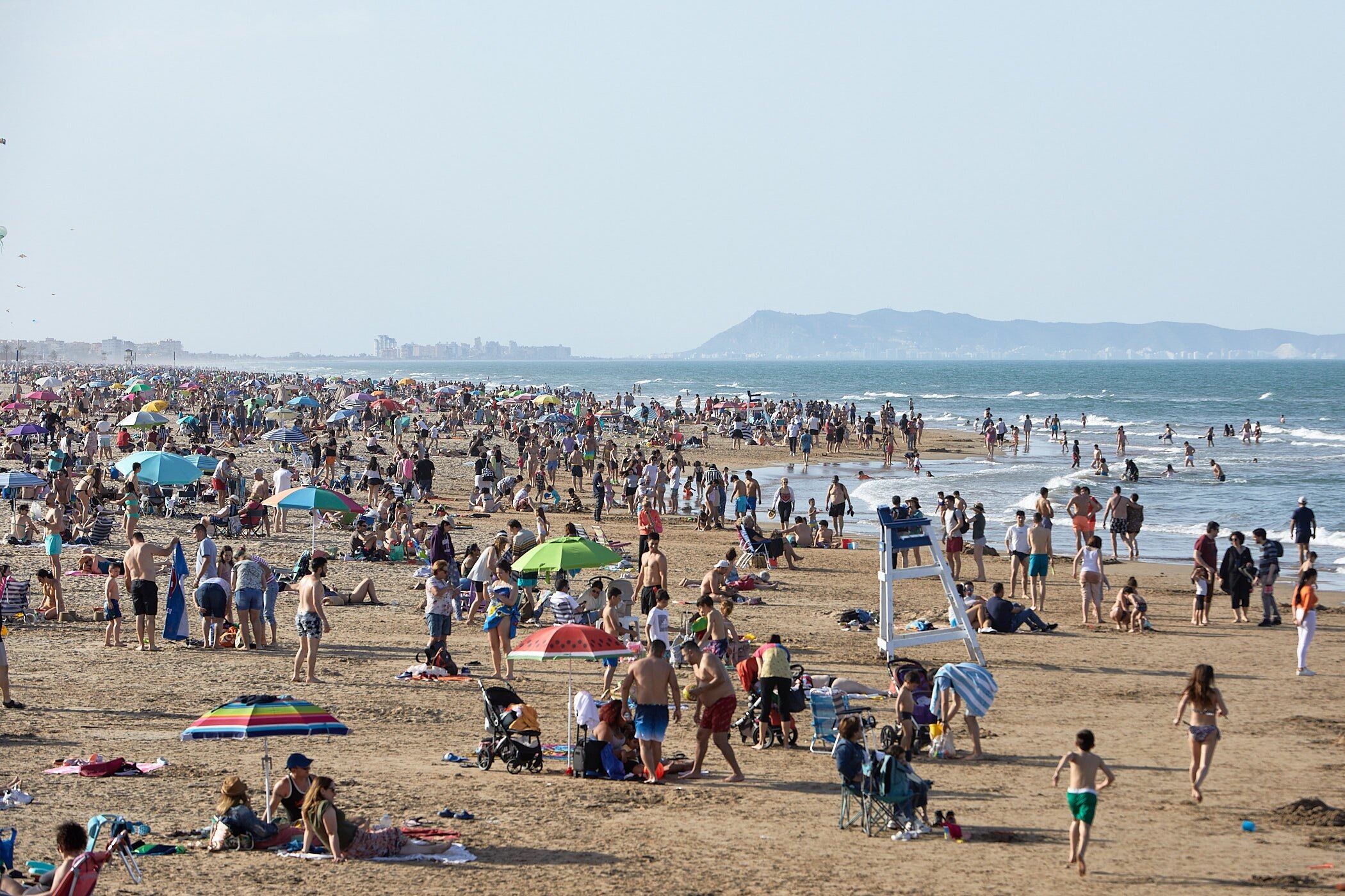 Playa de Gandia esta Semana Santa