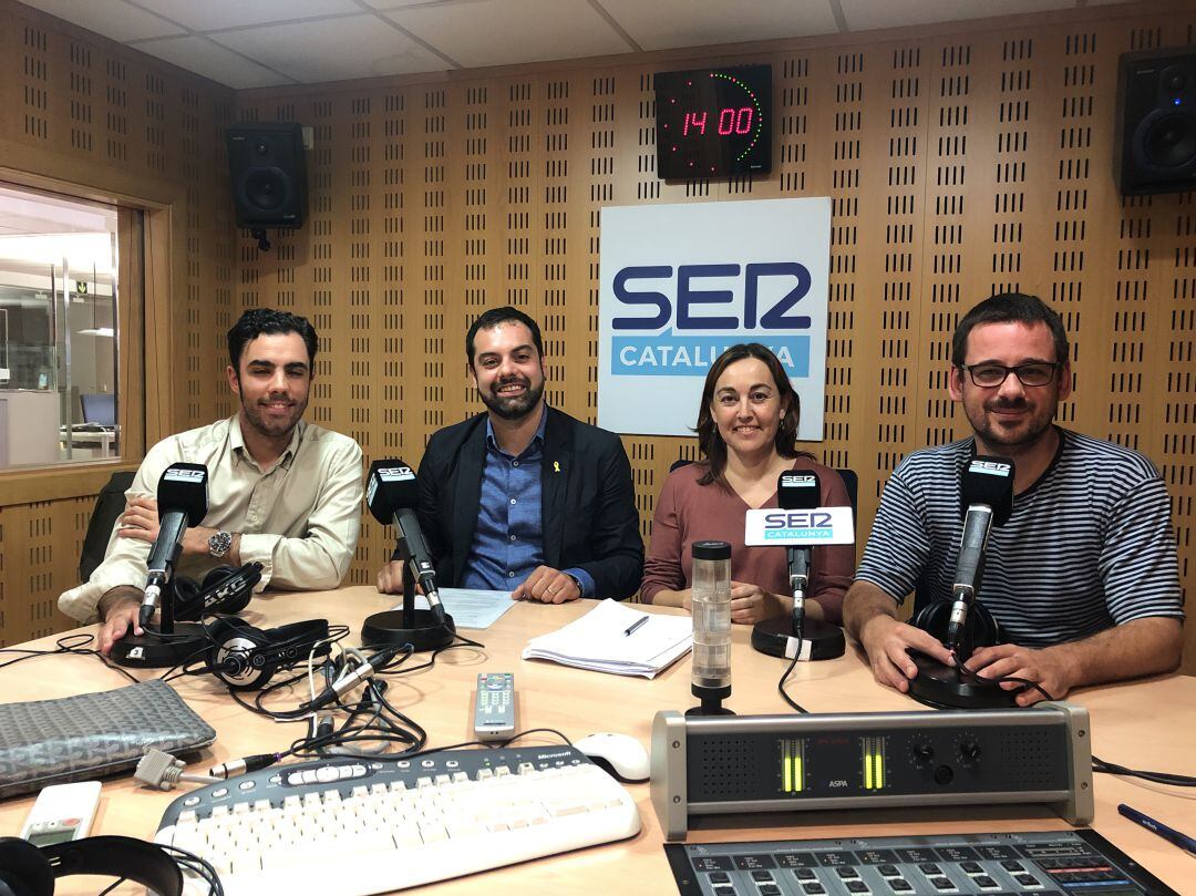 Daniel Pamplona, Quim Ayats, Sílvia Paneque i Lluc Salellas