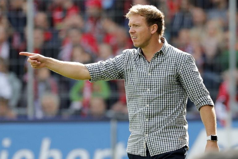 Nagelsmann durante el partido del Hoffenheim 