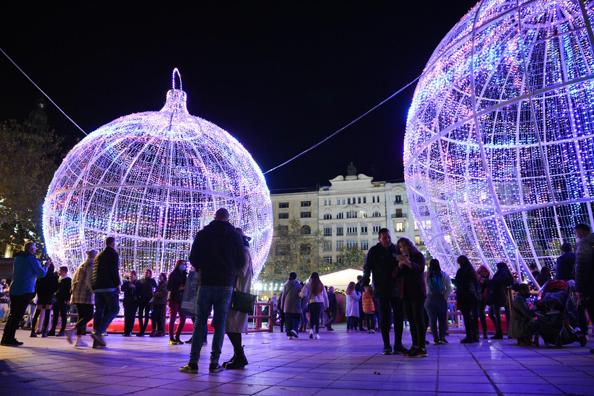 Luces de Navidad en València