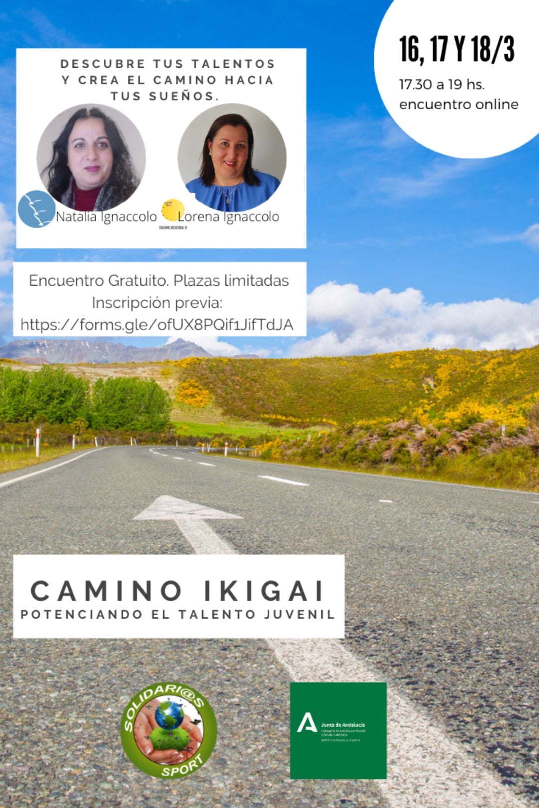 Cartel &quot;Camino IKIGAI&quot;.