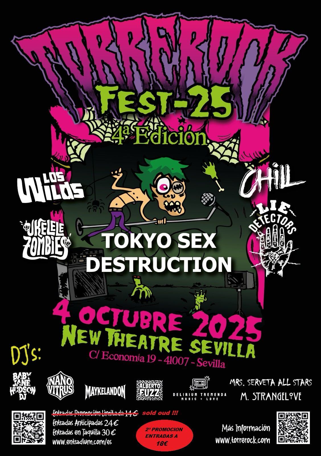 Cartel del TorreRock Fest 2025