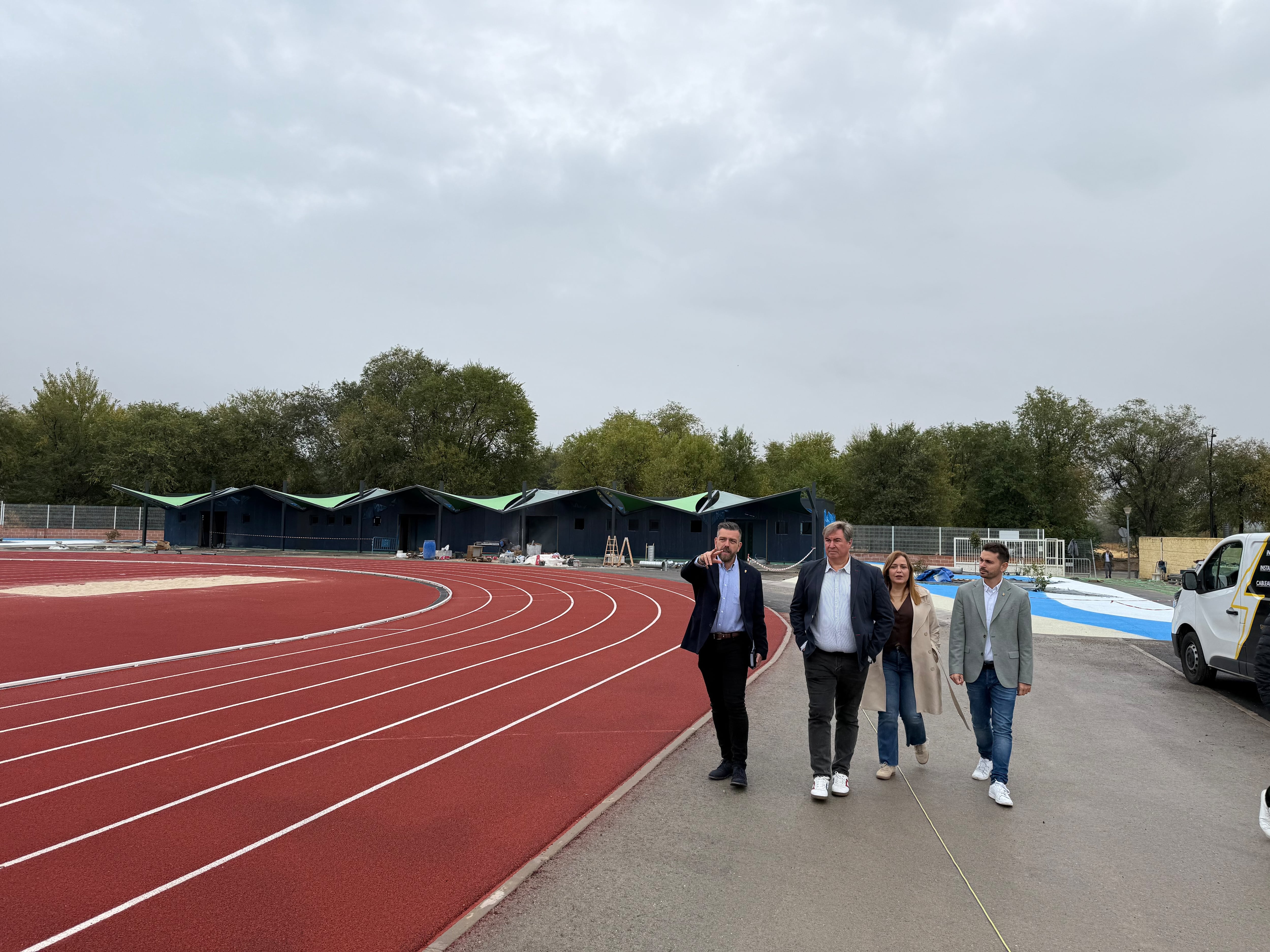 Las obras del Plan PIR mejorarán el polideportivo de San Martín de la Vega