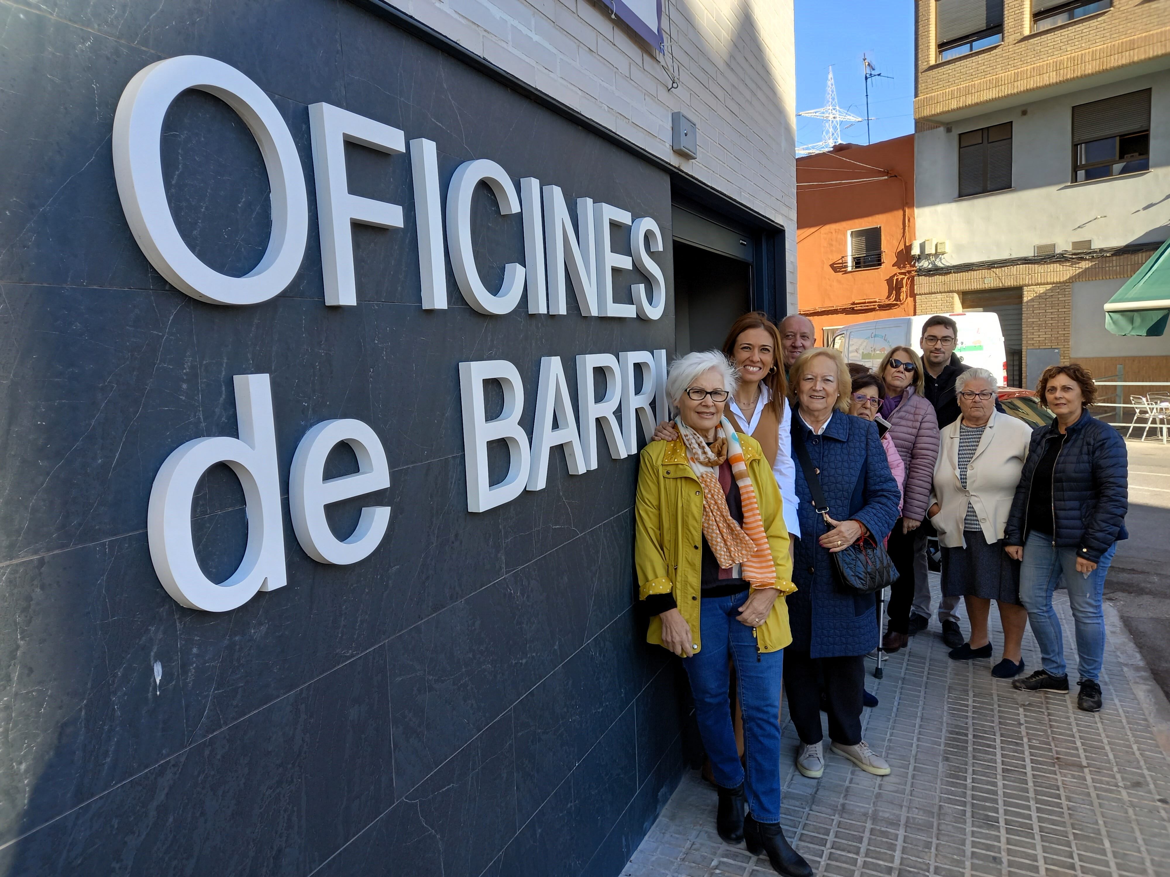 Oficinas de barrio: nuevo centro social para los vecinos de Fátima en Almassora.