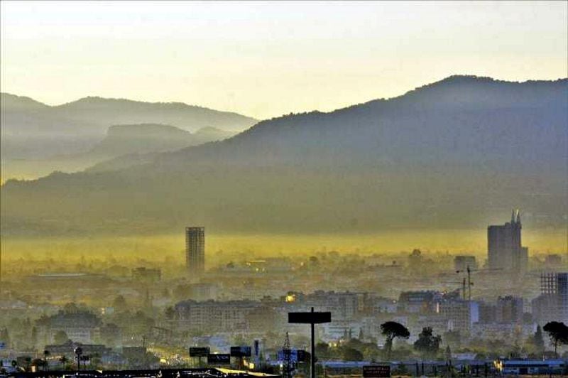 Panorámica de la ciudad de Murcia facilitada por Huermur.