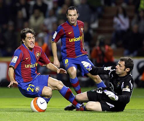 El Barça empató en Valladolid. Bojan fue titular en sustitución del lesionado Henry