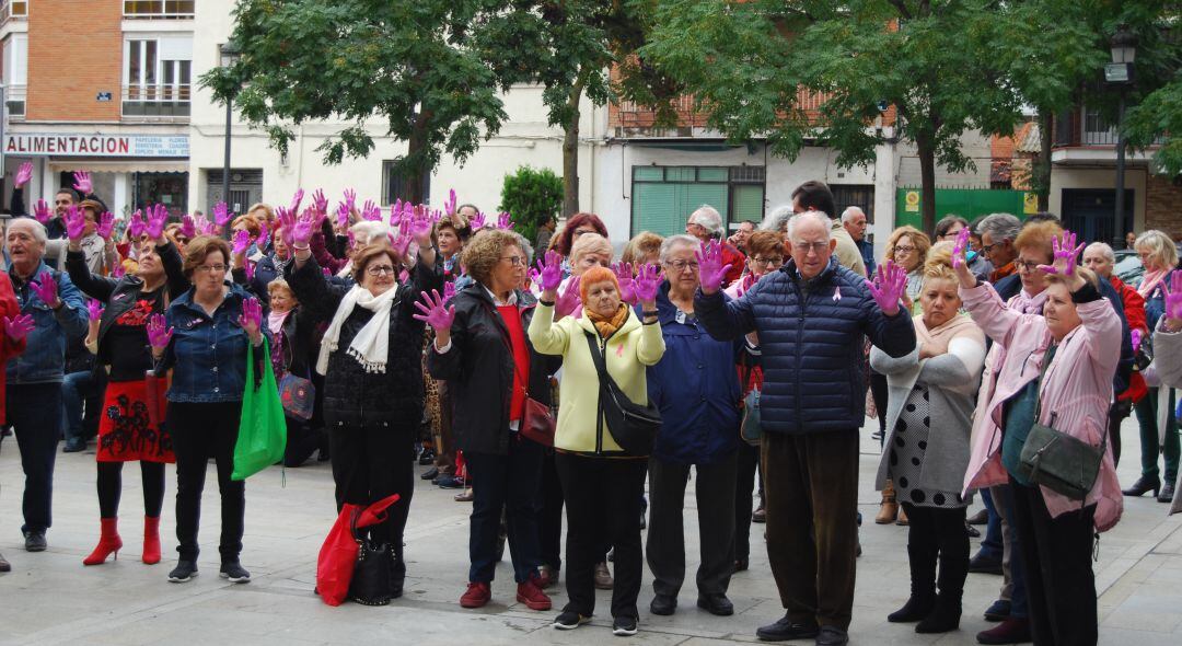 A pie de calle Madrid Oeste 18-10-2018 – Día Mundial contra el cáncer de mama