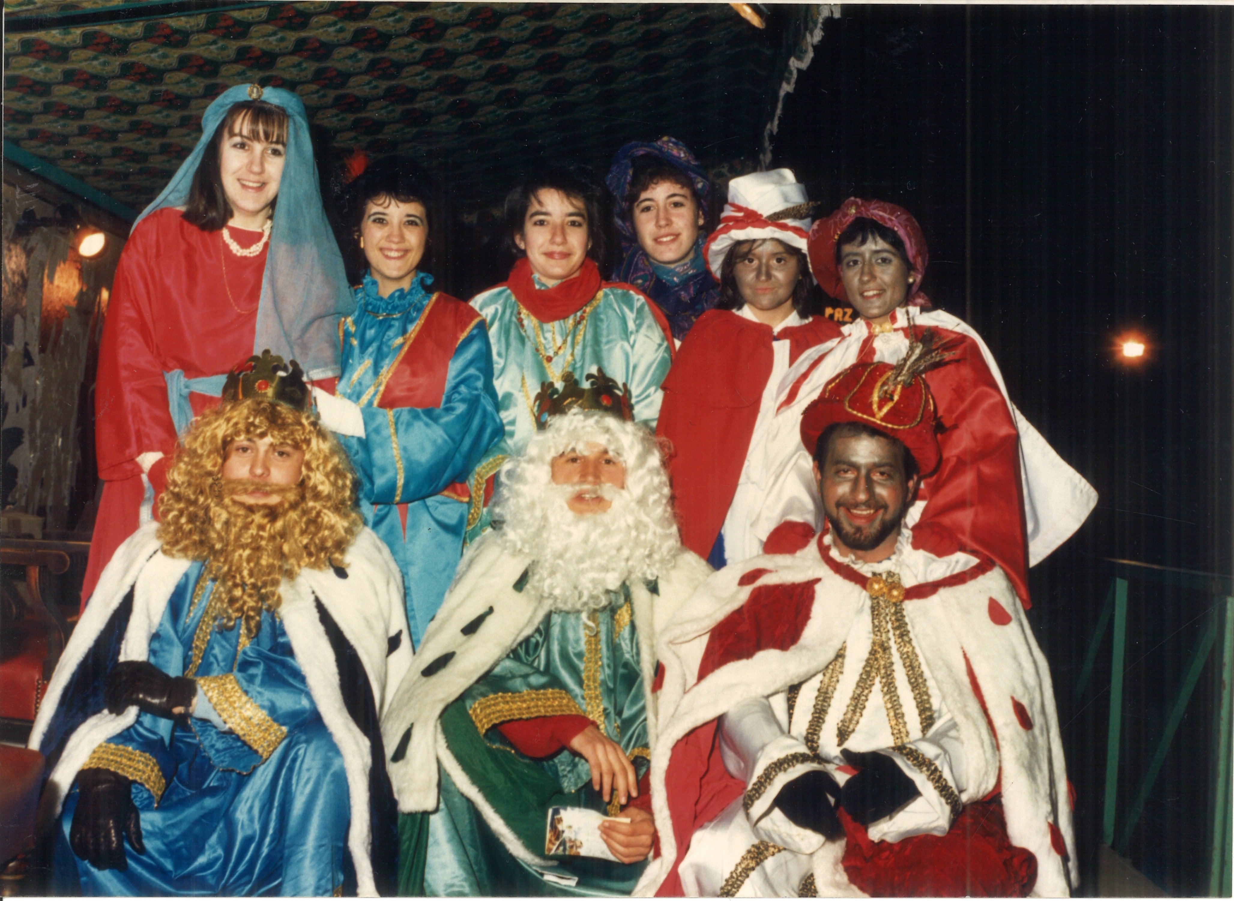 Foto de una de las cabalgatas de Hoyo de Manzanares en el Archivo Digital Municipal