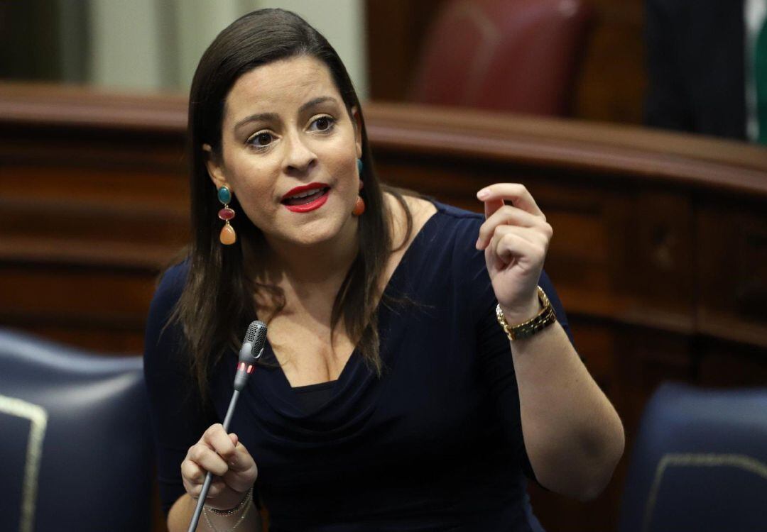 La consejera de Turismo, Industria y Comercio del Gobierno de Canarias, Yaiza Castilla