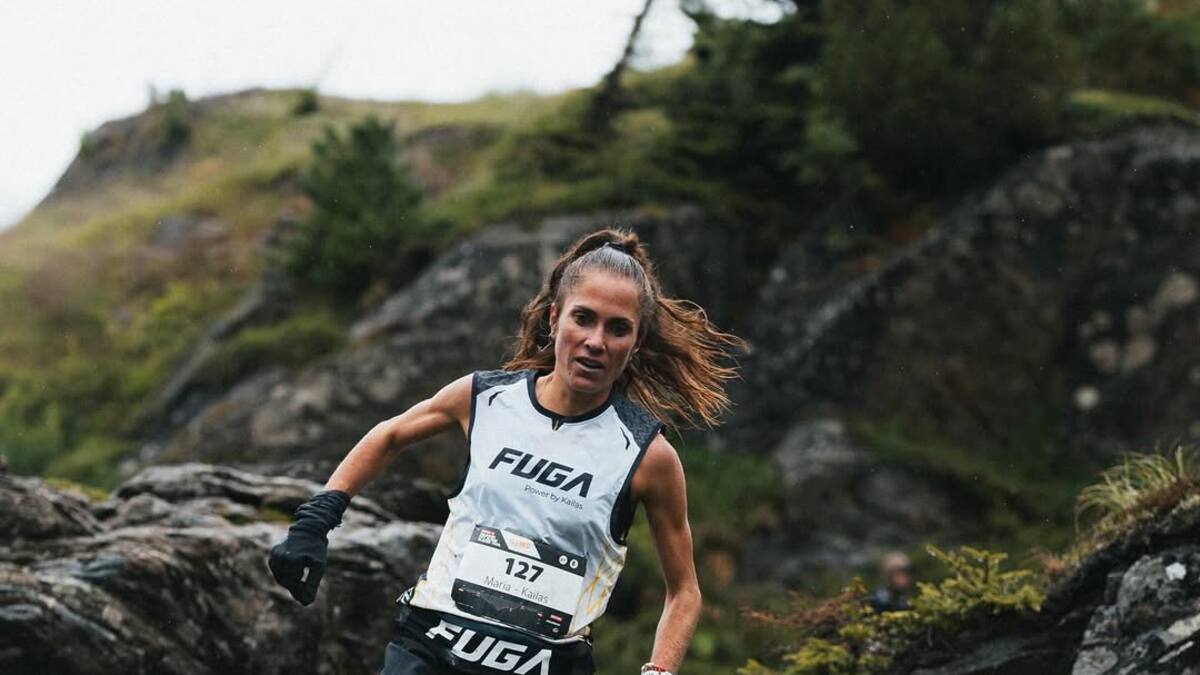 María Fuentes y Vicent Navarro, pasión compartida por la montaña