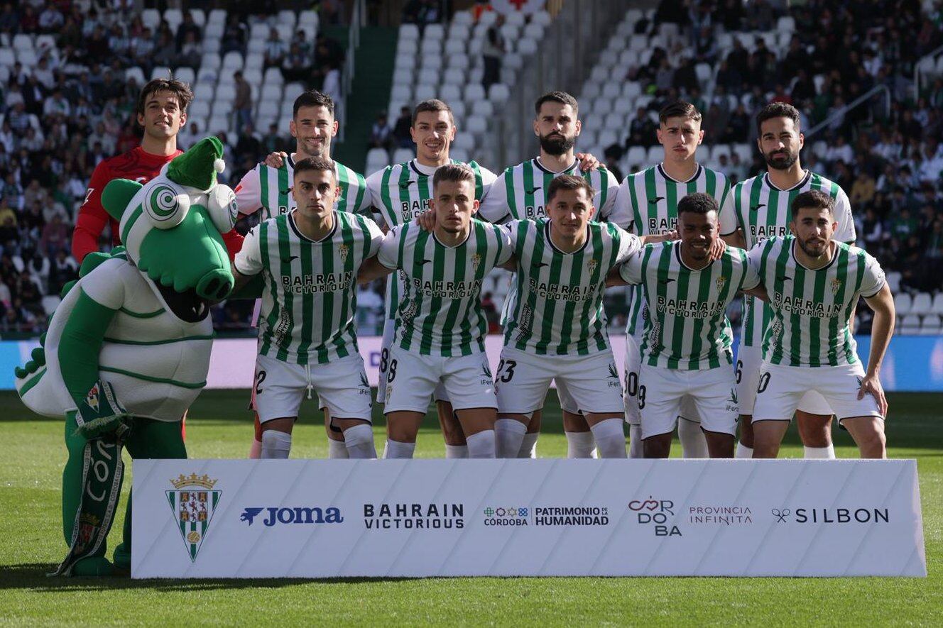 Alineación del Córdoba CF ante el Éibar (prensa CCF)