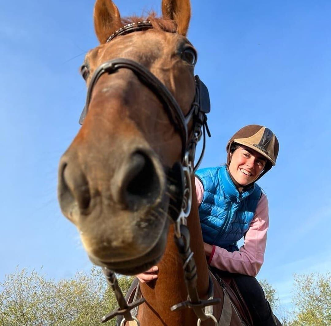 La deportista riojana Patricia Ortega asegura que &quot;la pasión de su vida son los caballos&quot;.