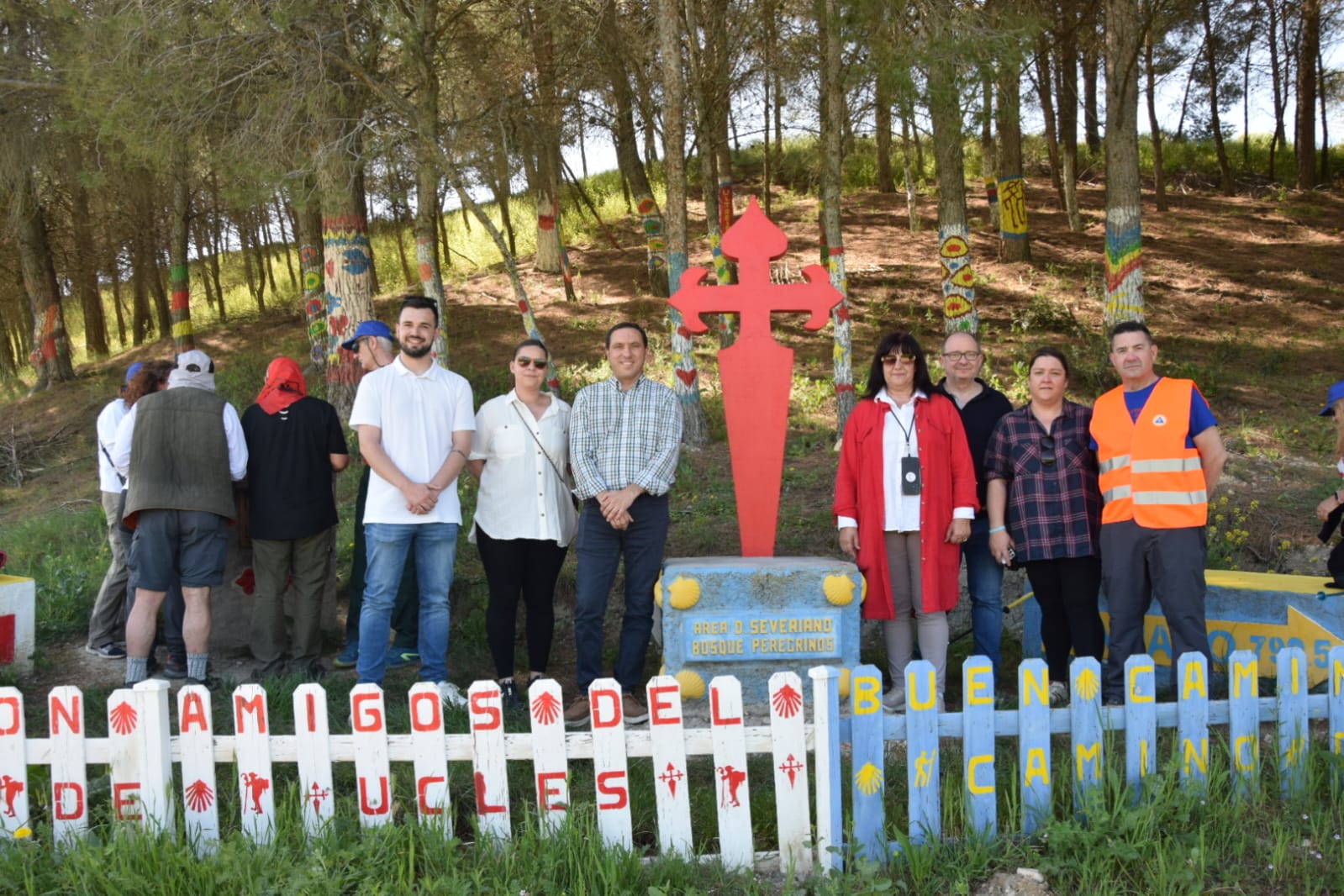 Acto de la Asociación de Amigos del Camino de Uclés (Cuenca)