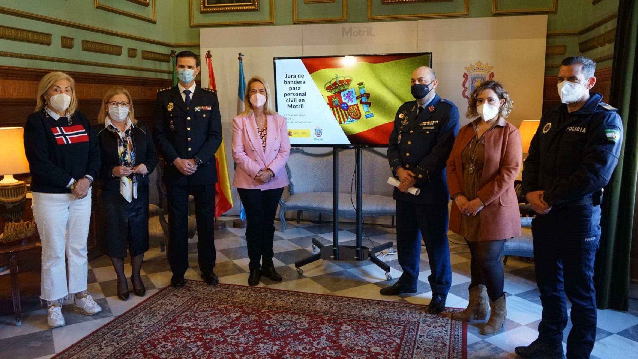 Presentación Jura de Bandera en Motril