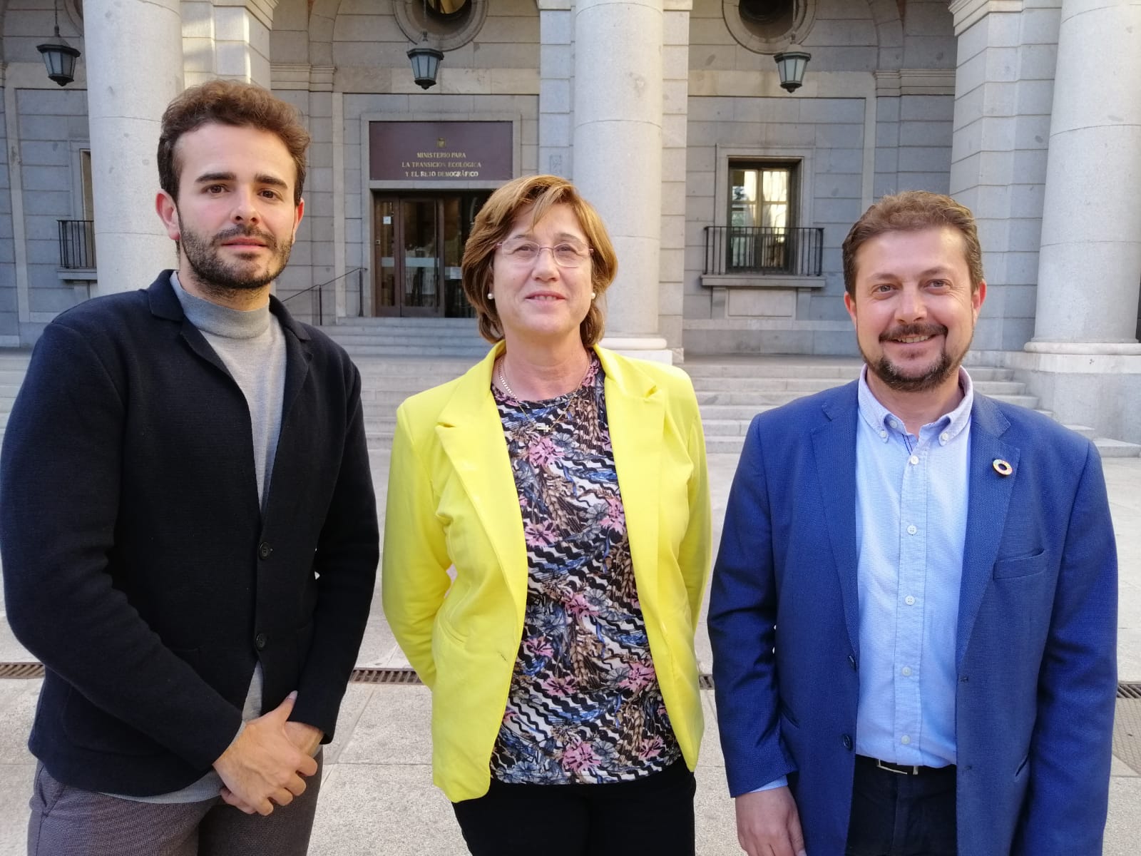 Borja Castro, María Angeles Sierra y Francisco Pérez Torrecilla