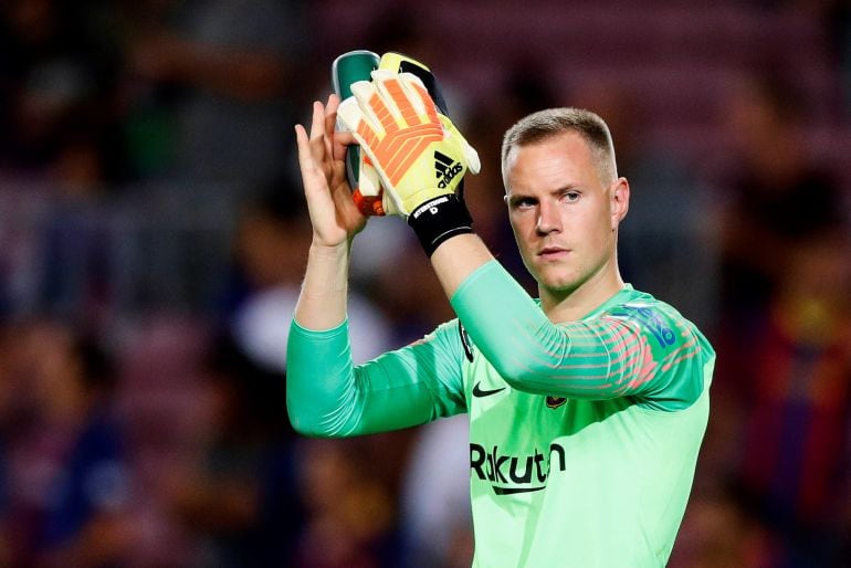 Ter Stegen, tras el final del primer partido de LaLiga