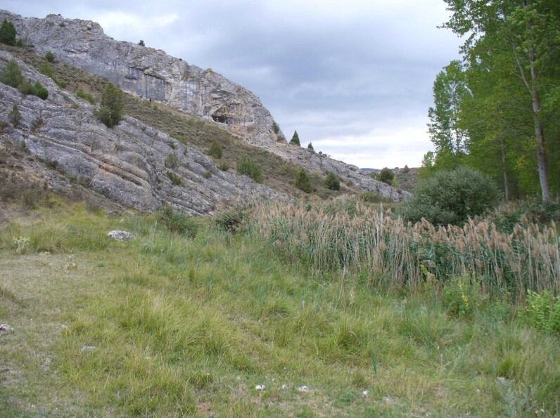 La Cueva de la Mina está cerca de Hortigüela