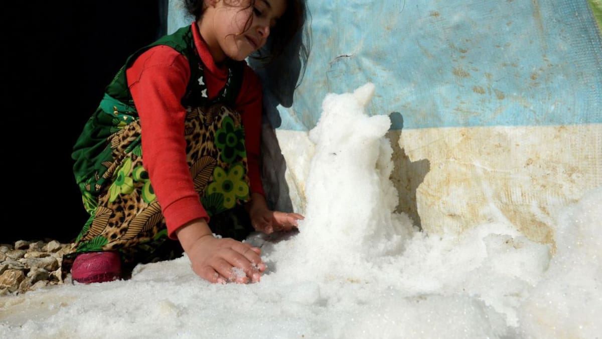 Invierno para los refugiados en Líbano