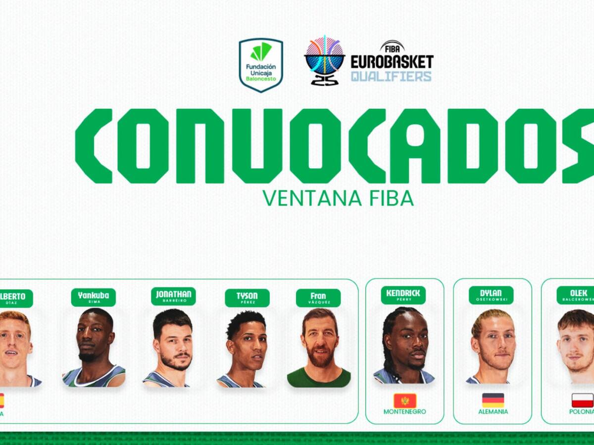 El Unicaja de descanso hasta el sábado sin siete internacionales