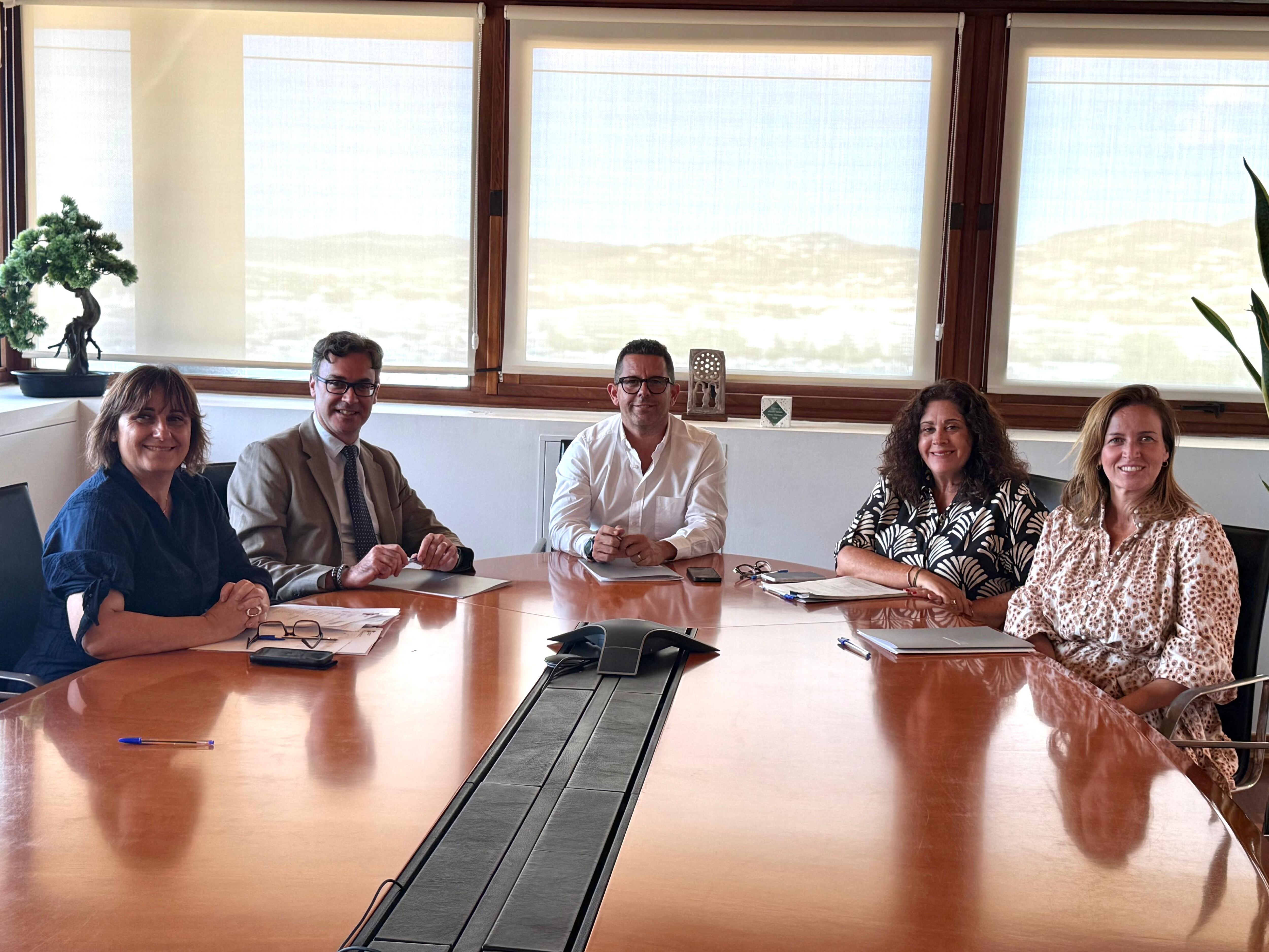 Un momento durante la reunión