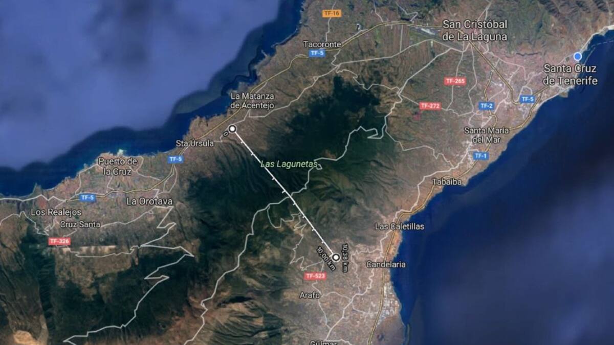 Un túnel entre La Victoria y Güímar, idea que el Cabildo está dispuesto a estudiar