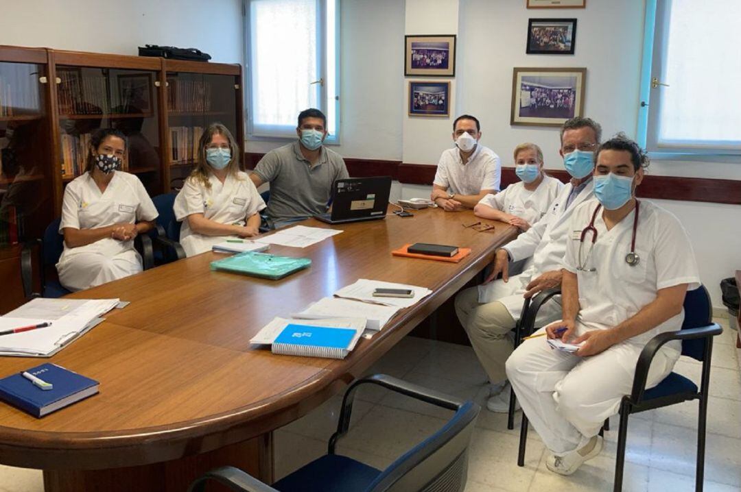 Unidad Geriátrica a domicilio del Hospital Insular de Lanzarote.