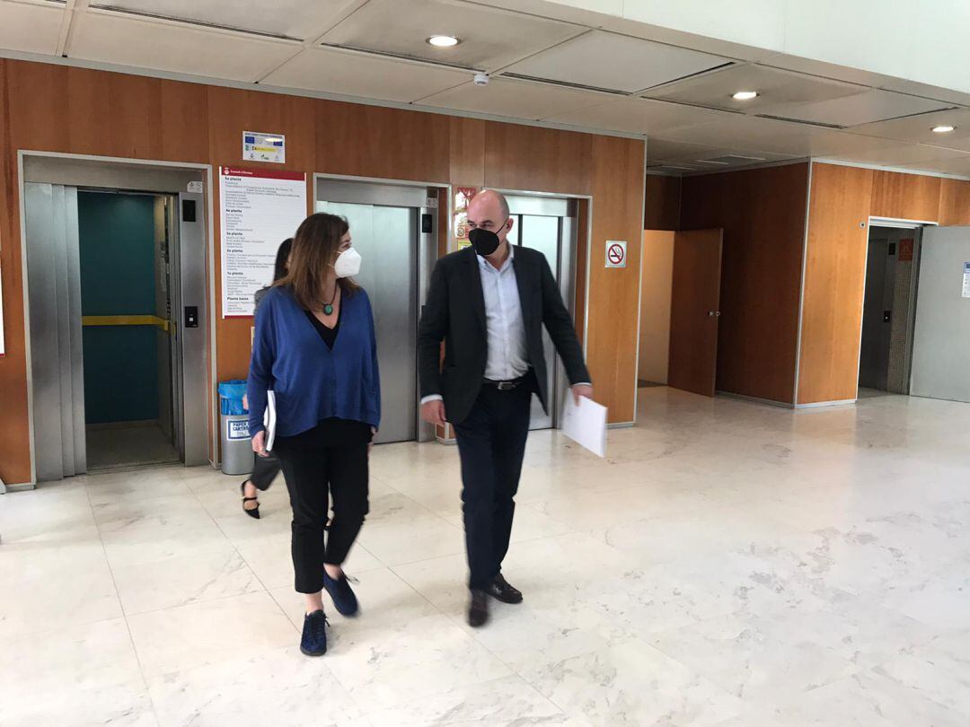 Imagen de archivo de Francina Armengol y Vicent Marí