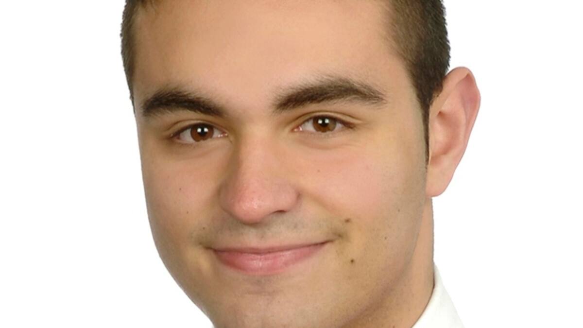 Sebastián Poza, estudiante linarense que ha obtenido las segunda mejor nota de la PEvAU en la provincia