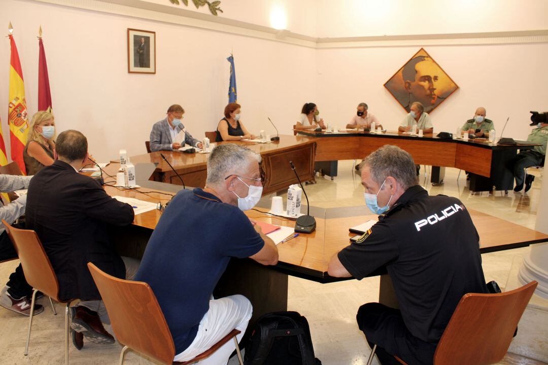 Momento de la reunión.