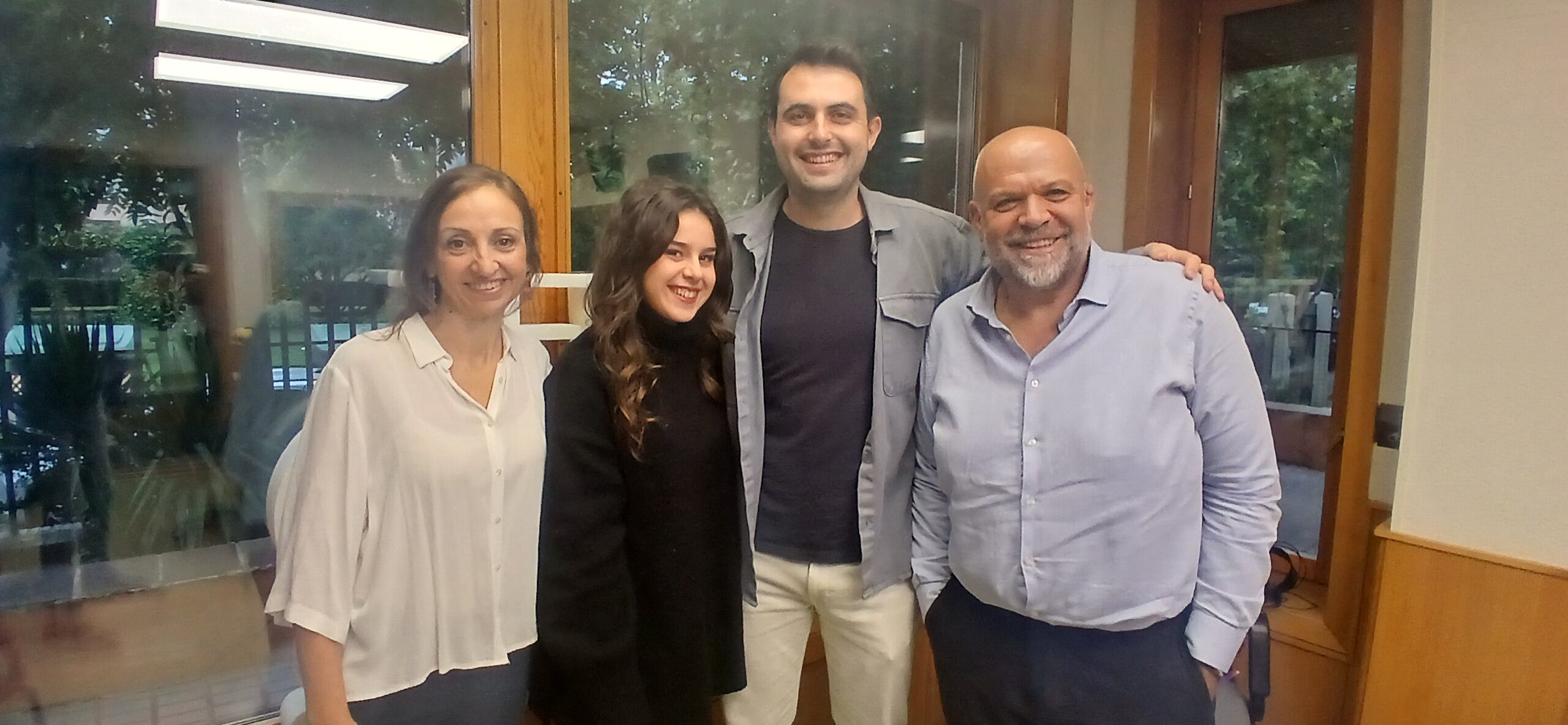 Los protagonistas de La Partida de Diego, en Hoy por Hoy Teruel