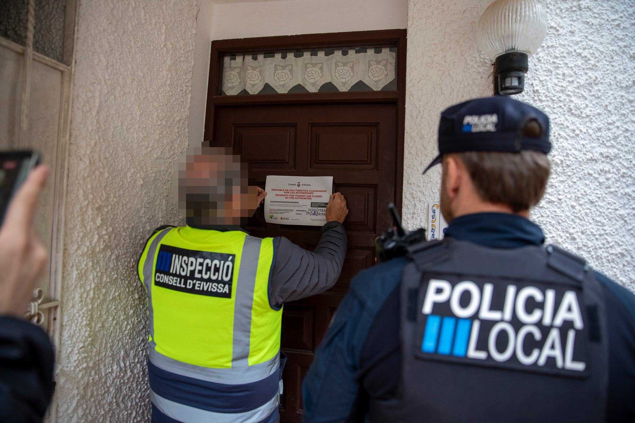 Imagen de una de las intervenciones