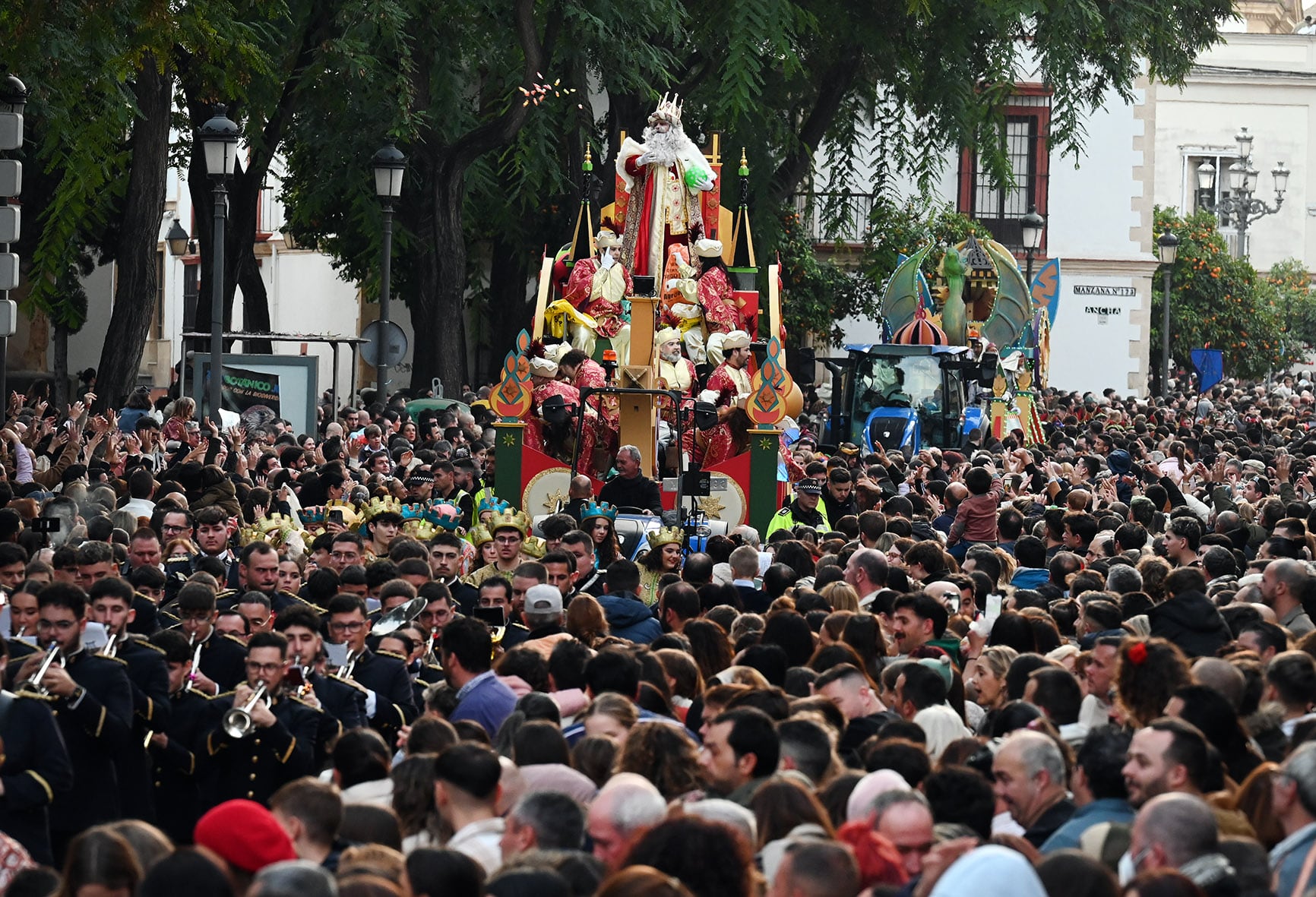 Cabalgata Reyes Magos en Jerez