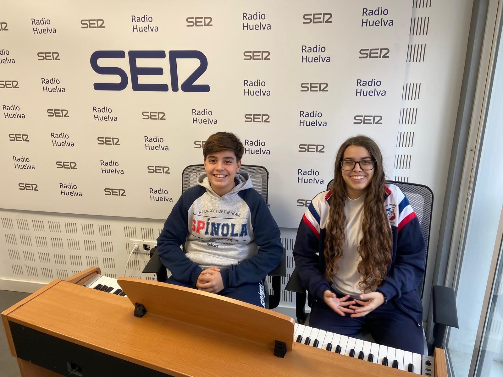 Ramón Ríos y Rocío Riquel, jóvenes pianistas onubenses