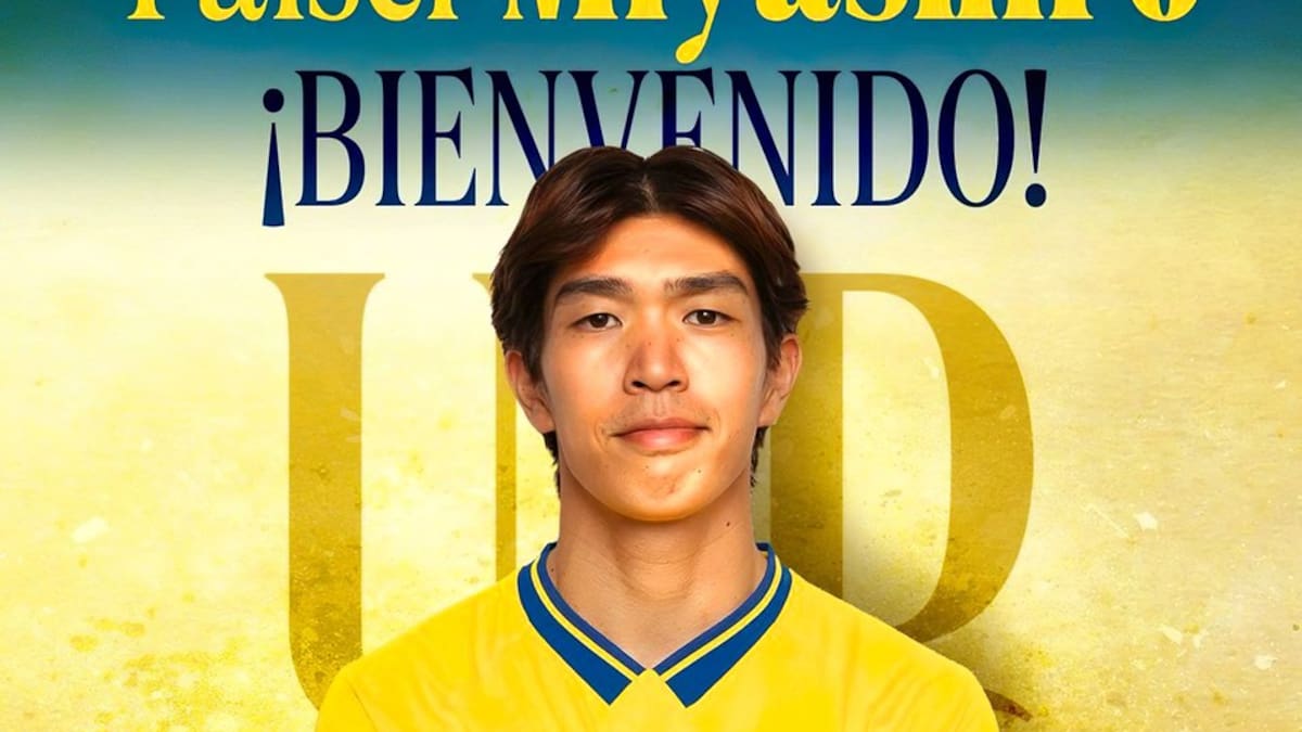 Taisei Miyashiro: "Quiero ascender con la UD Las Palmas a Primera División"