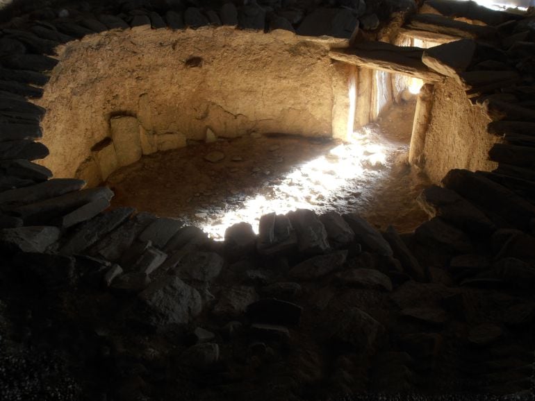 Solsticio de invierno en el yacimiento Huerta Montero