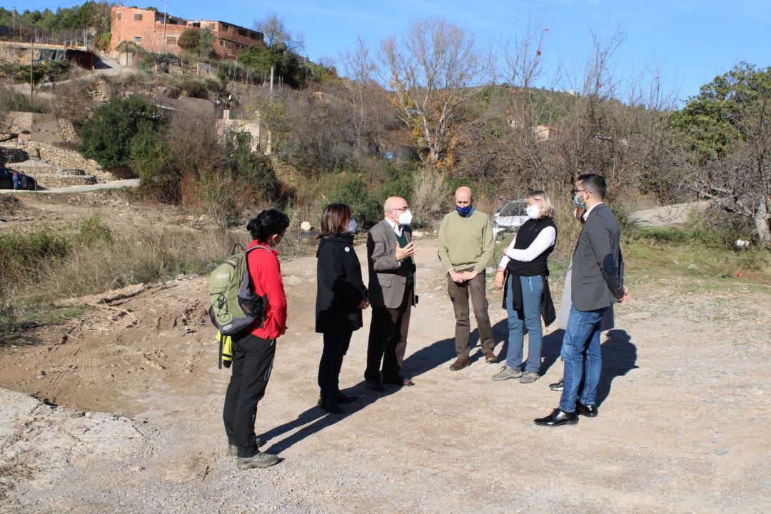 El presidente de la Confederación Hidrográfica del Júcar visita los trabajos de limpieza del río de l&#039;Alcora