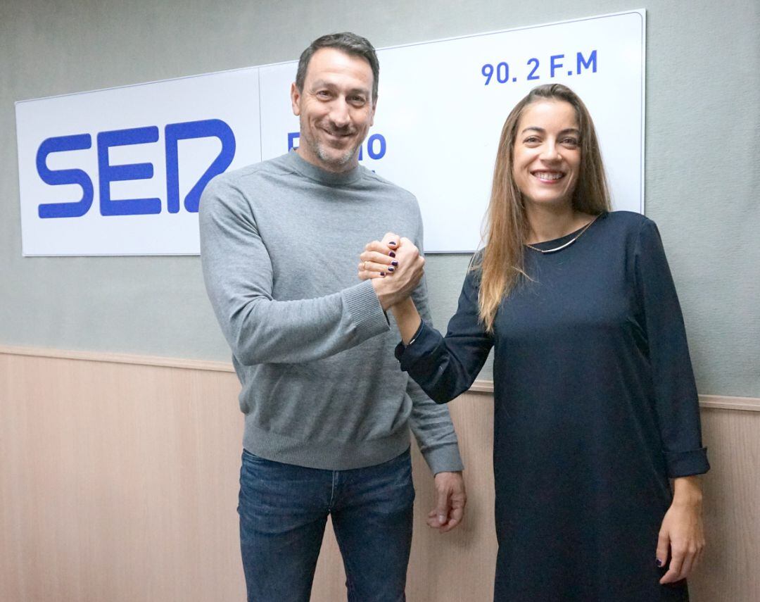 Dani Faus del Atl. Vinalopó y Natalia Tortosa del Grupo INDIS, unen sus fuerzas