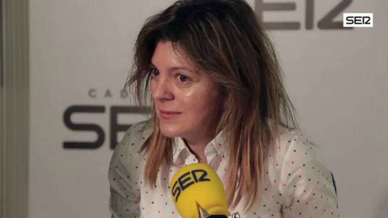 Mar Soriano en una entrevista en la Cadena SER