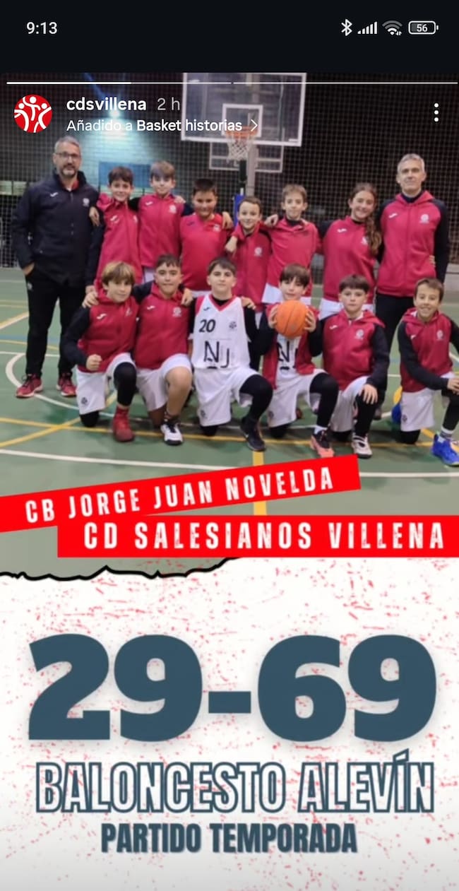 Marcador final del partido