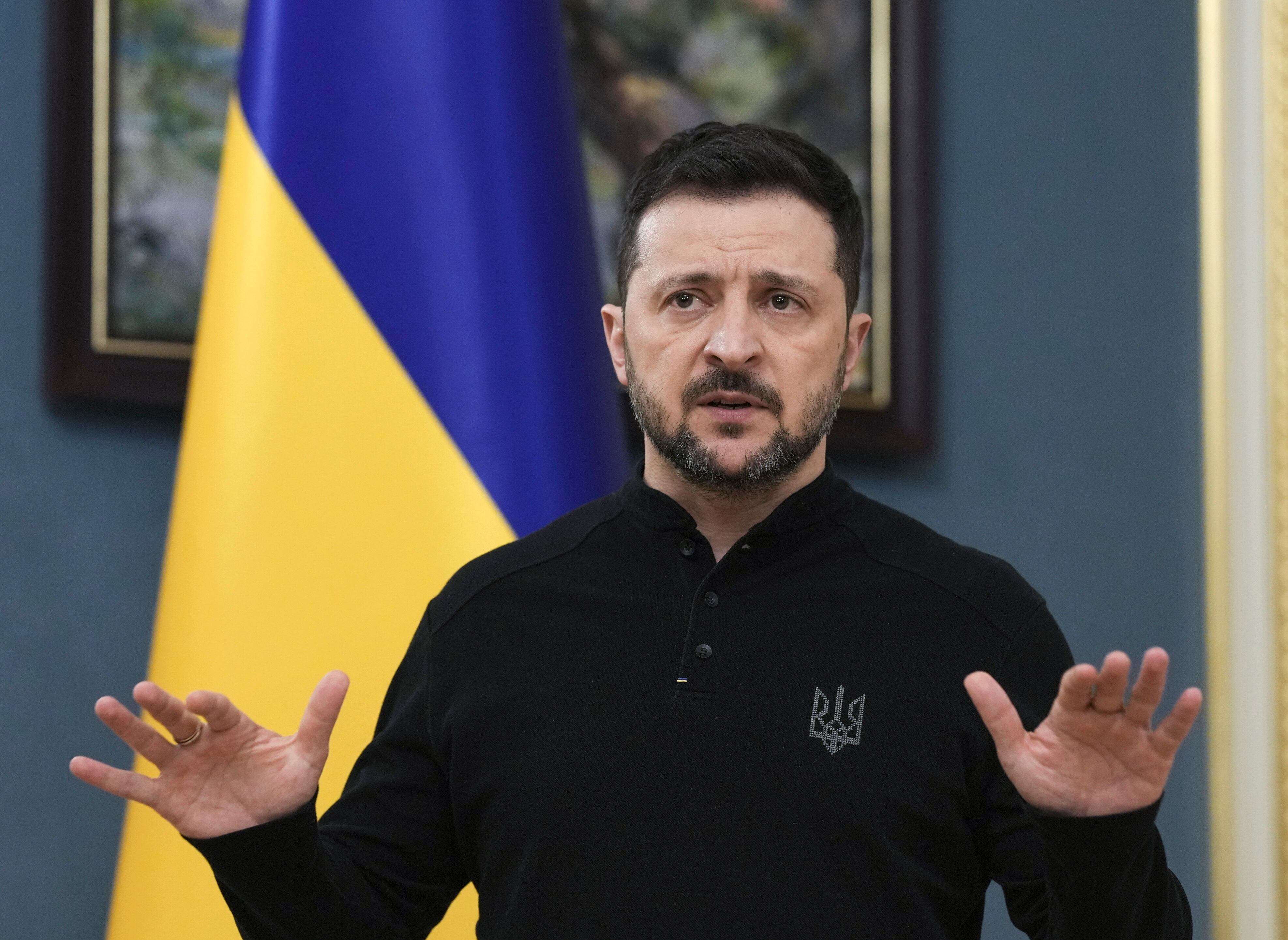 El presidente de Ucrania, Volodimir Zelenski