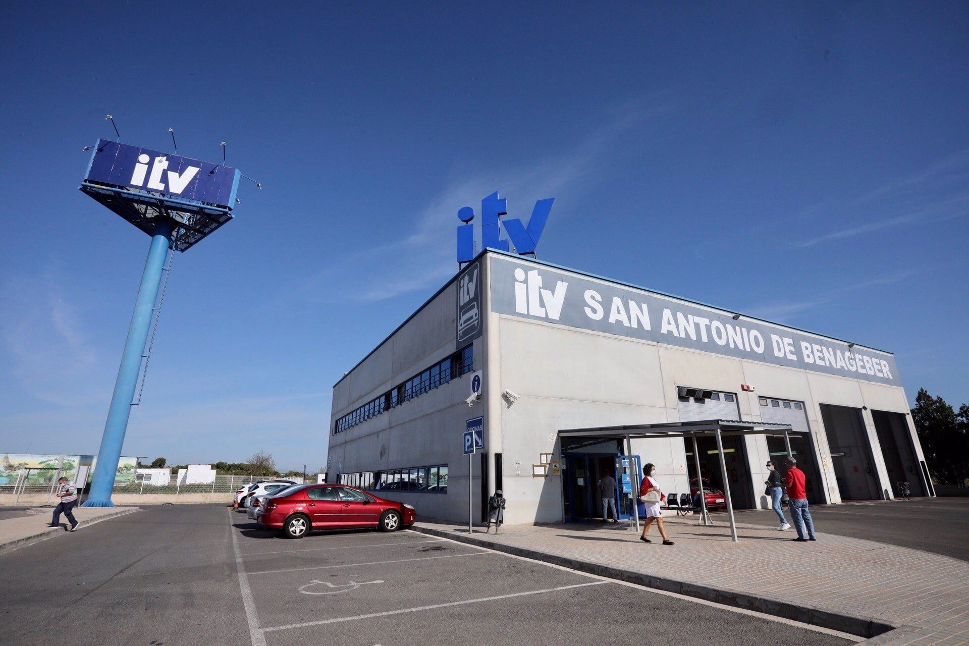 Una estación de ITV en la provincia de Valencia