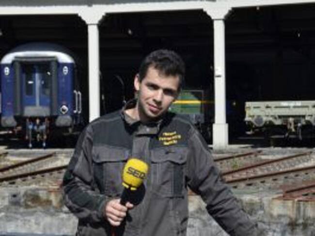 Arturo García. Museo do Ferrocarril de Galicia (Monforte).
