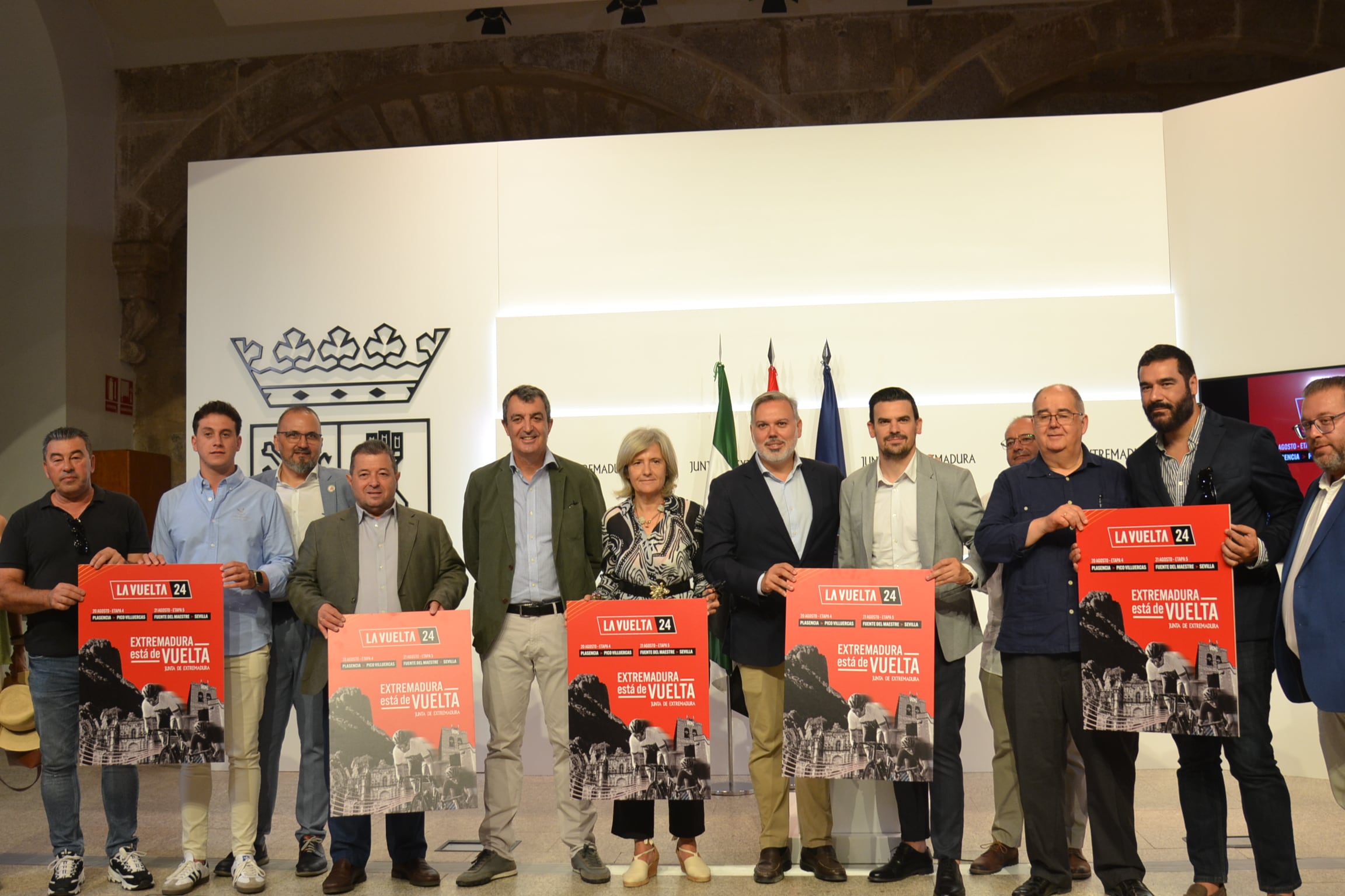 Presentación Etapas de La Vuelta en Extremadura