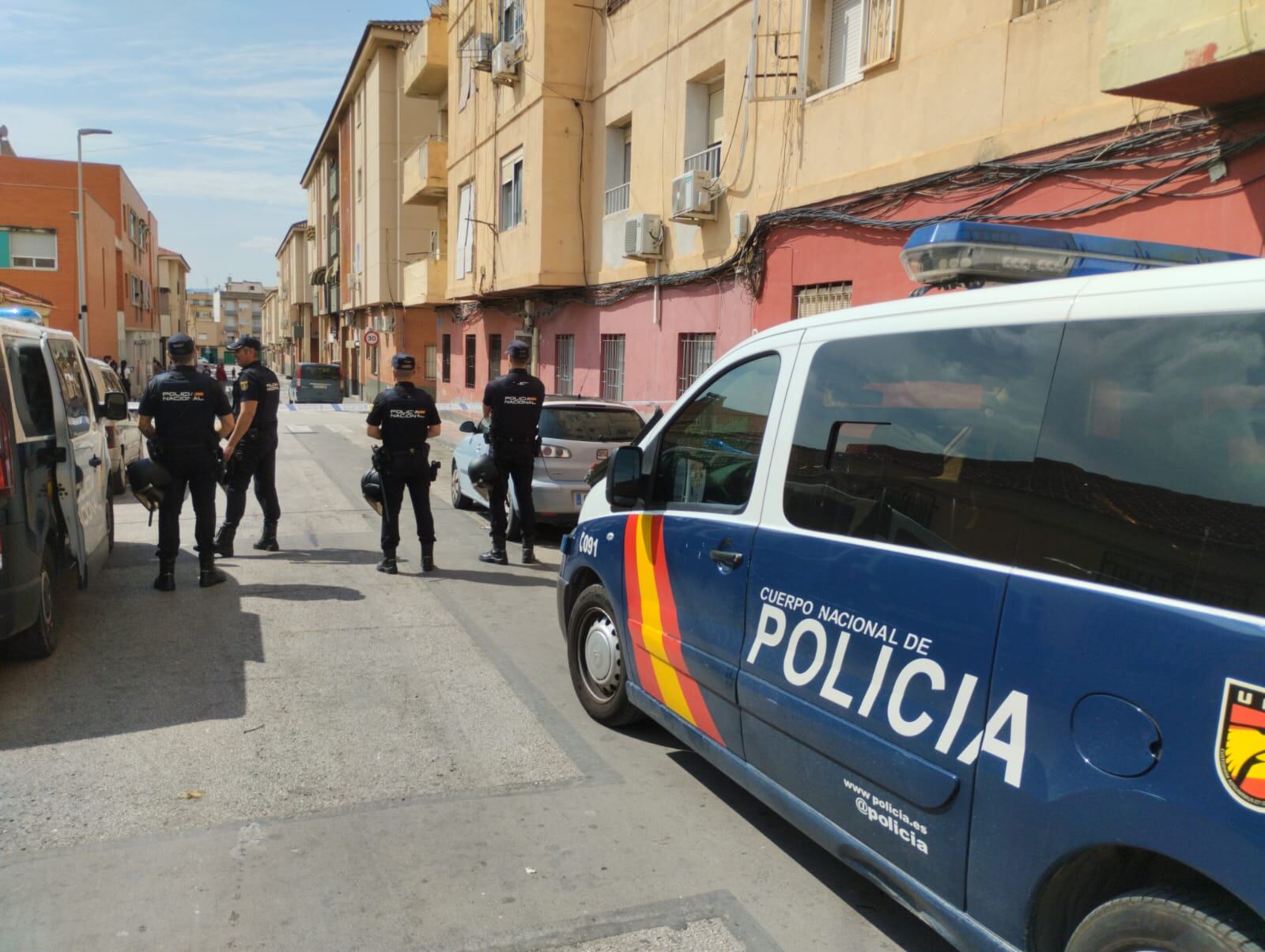 Operación policial contra el cultivo de marihuana en Murcia