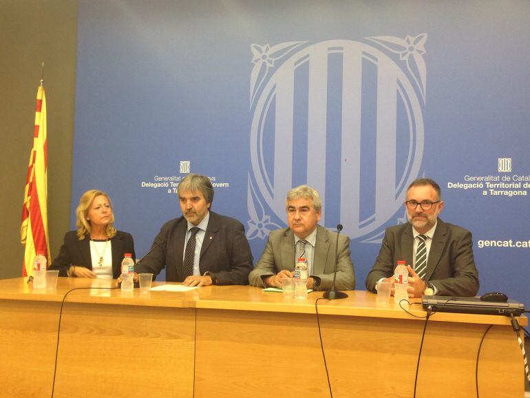 Joan Carles de la Monja i Martín a la dreta de la imatge