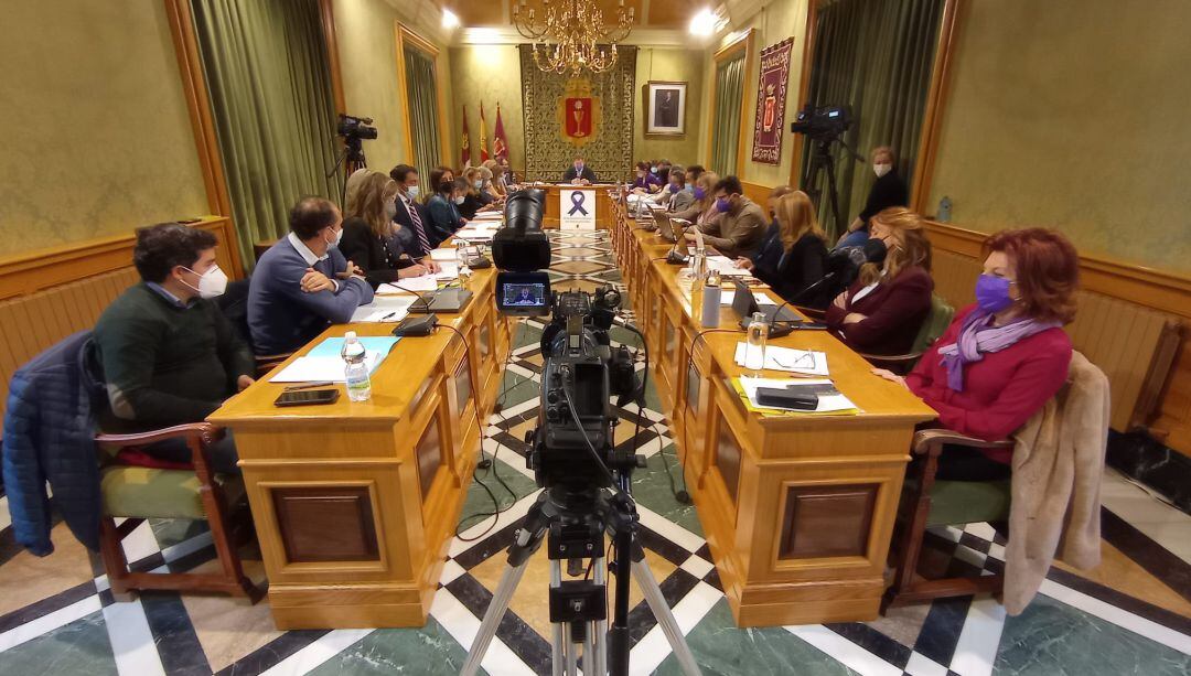 El pleno de este mes de noviembre en el Ayuntamiento de Cuenca