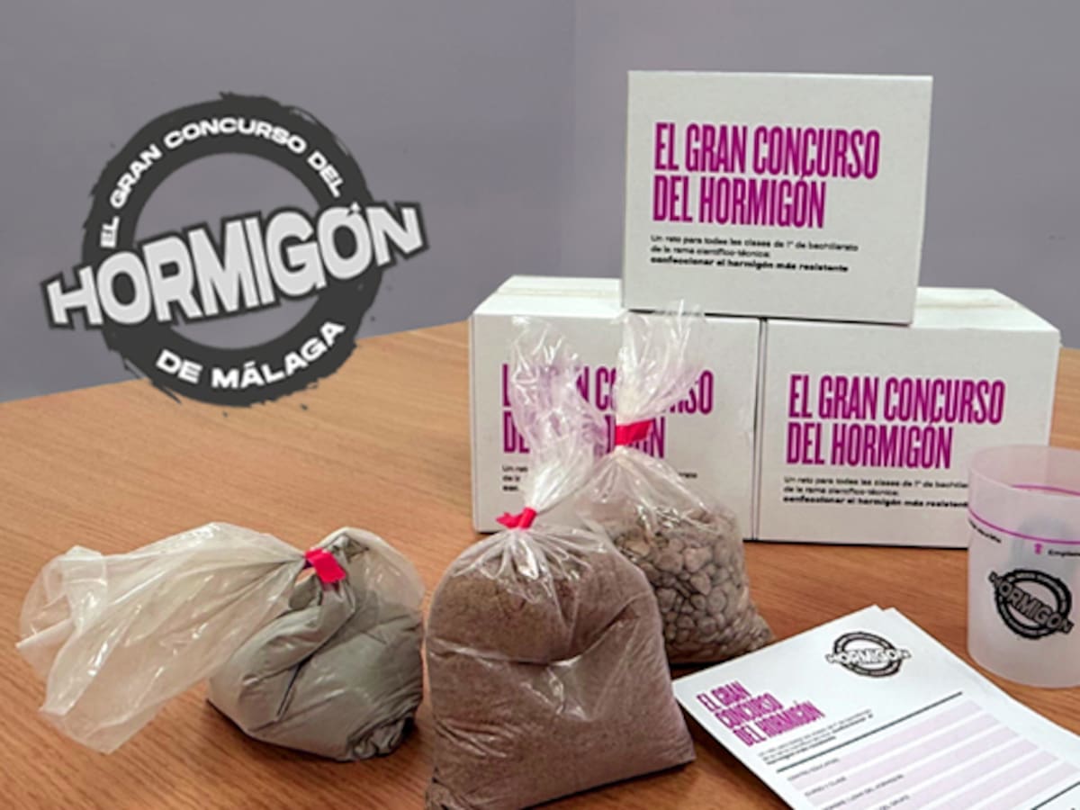 Arquitectos técnicos de Málaga lanzan 'el reto del hormigón' para atraer vocaciones y revertir la falta de profesionales