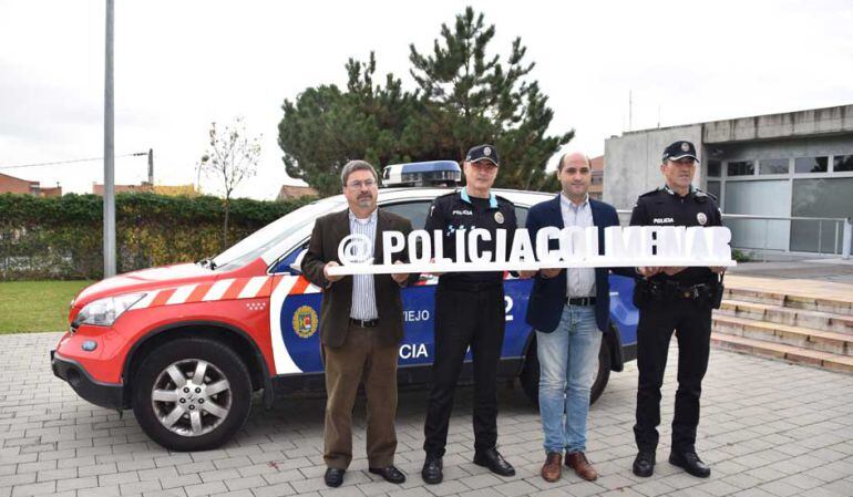 Presentación de las cuentas de Twitter y Facebook de la Policía Local de Colmenar Viejo