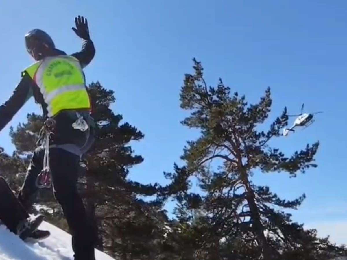 La Semana Santa deja varios rescates de montaña en la Sierra de Madrid
