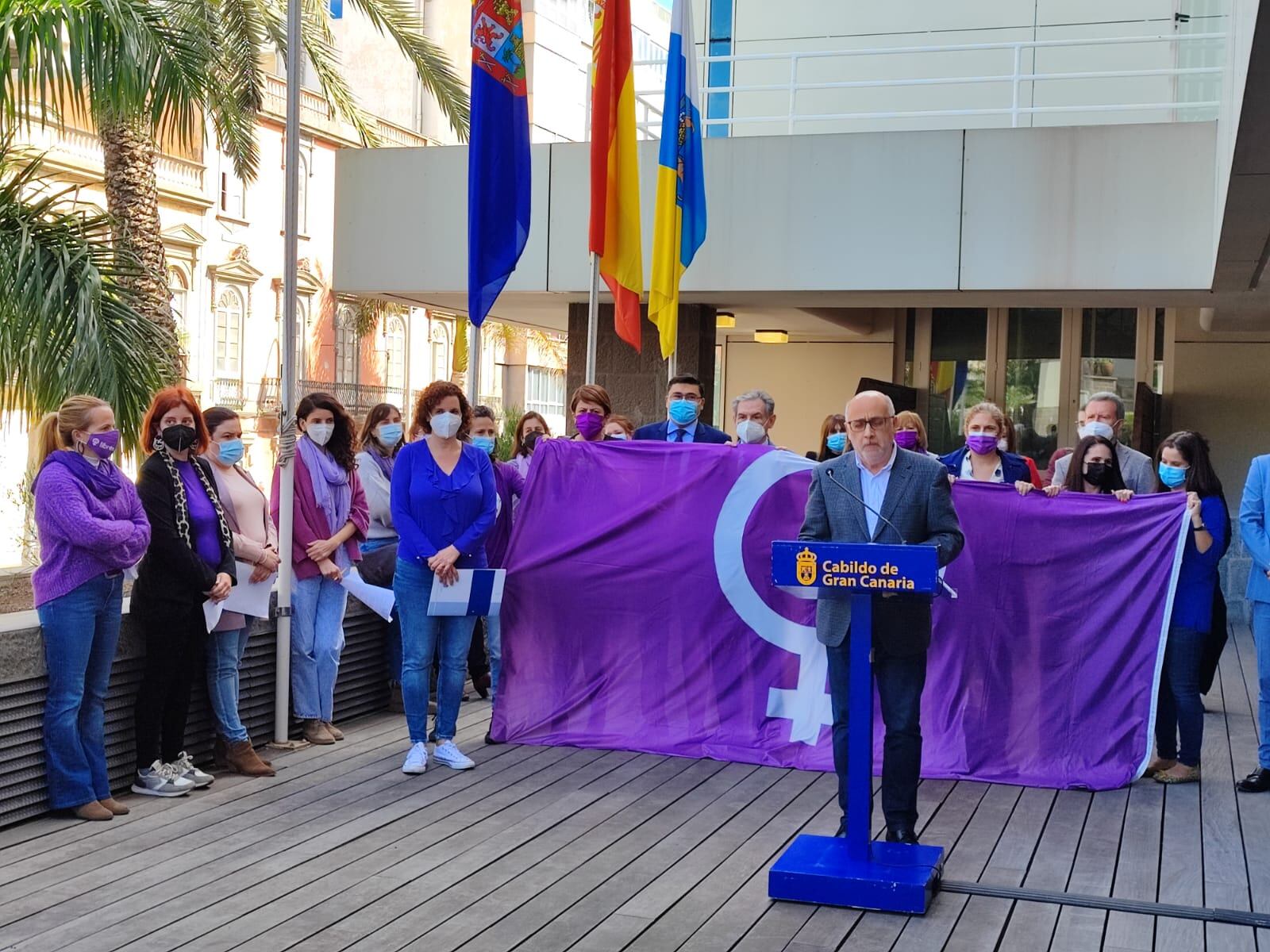 Lectura Manifiesto 8 M Cabildo GC